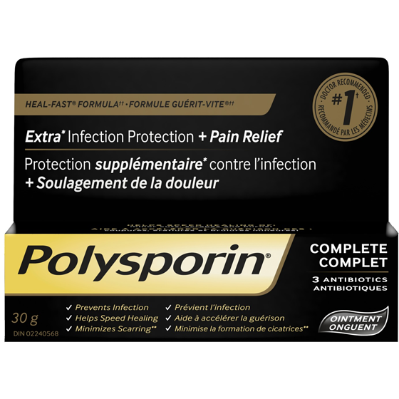 Polysporin POLYSPORIN COMPLET 30 g, 54,97 $/100g