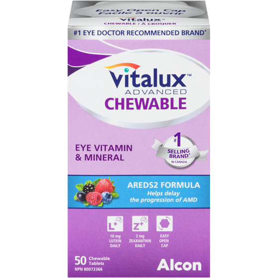 Vitalux Advance Chew 50 ea, $0.35/1ea