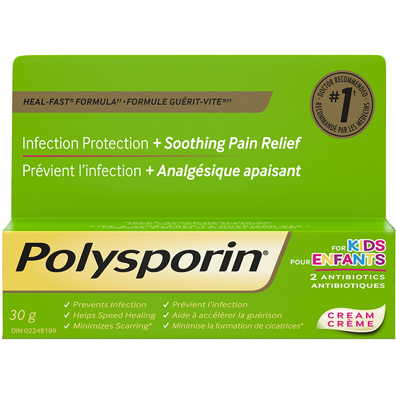 Polysporin For Kids Cream 30 g, $48.30/100g