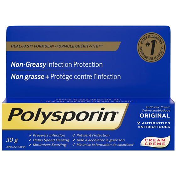 Polysporin POLYSPORIN CREME 30G 30 g, 49,97 $/100g