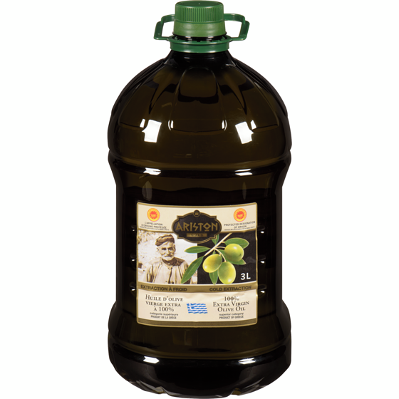 Ariston 100% Extra Virgin Olive Oil 3 l, $1.53/100ml