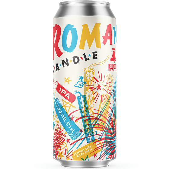Bellwoods Brewery Roman Candle IPA (ID required at pick-up) 473 ml, $1.09/100ml
