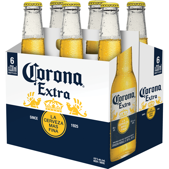 Corona Beer (ID required at pick-up) 6x330.0 ml, $0.93/100ml