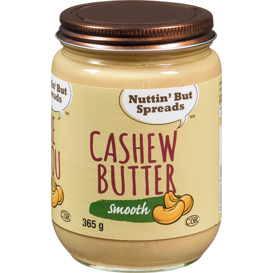 null Spreads Cashew Butter Smooth 365 g 365 g, $2.47/100g