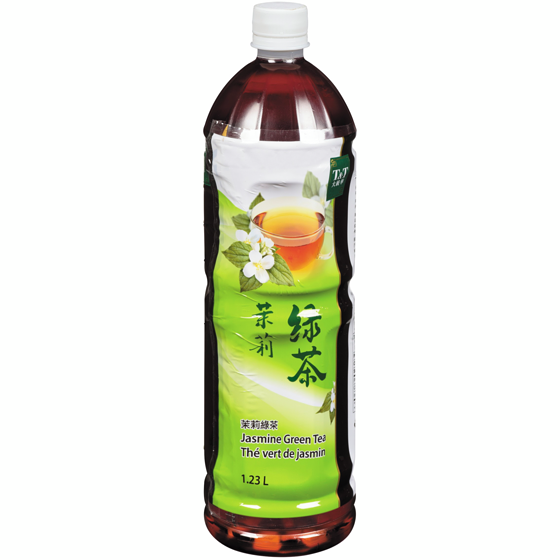 T&T Jasmine Green Tea 1.23 l, $0.31/100ml
