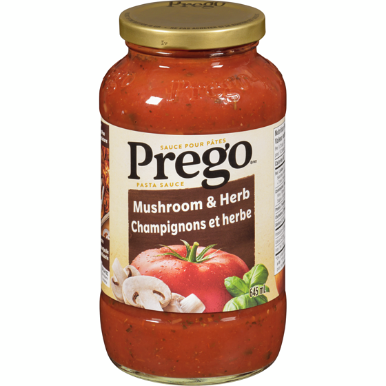 Prego PREGO AVEC CHAMPIGNONS 645 ml, 0,66 $/100ml