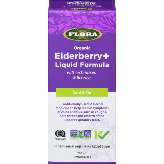 Flora Sambu®Guard Elderberry+™ Liquid Formula 250 ml, $7.20/100ml