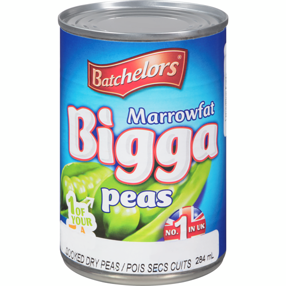 Batchelors Marrowfat Bigga Peas Cooked Dry Peas 300 g, $0.93/100g
