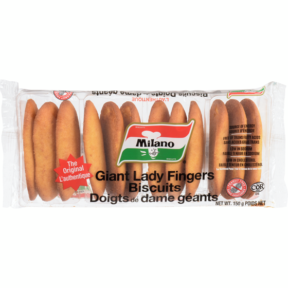 Milano Giant Lady Finger Bis    150 g, $0.86/100g