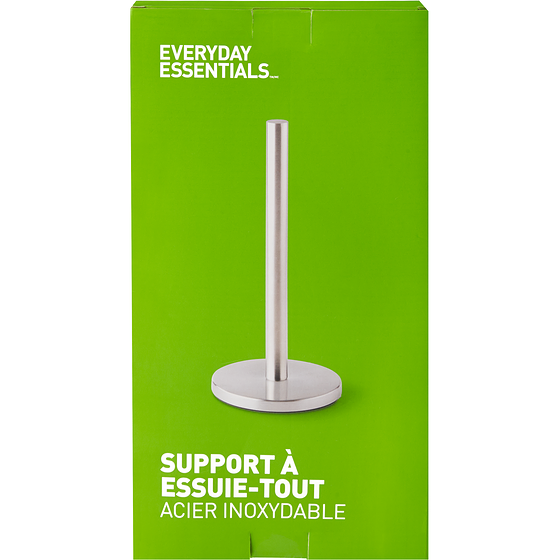Everyday Essentials Porte essuie-mains en acier inoxydable 1 ea, 11,00 $/1ch
