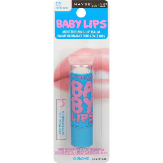 Maybelline Baby Lips 05 Quenched Moisturizing Lip Balm 4.4 g, $215.68/100g