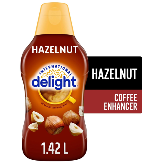International Delight Coffee Creamer, Hazelnut 1.42 l, $0.56/100ml