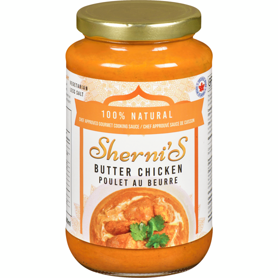 Sherni’s POULET AU BEURRE 500 ml, 1,40 $/100ml