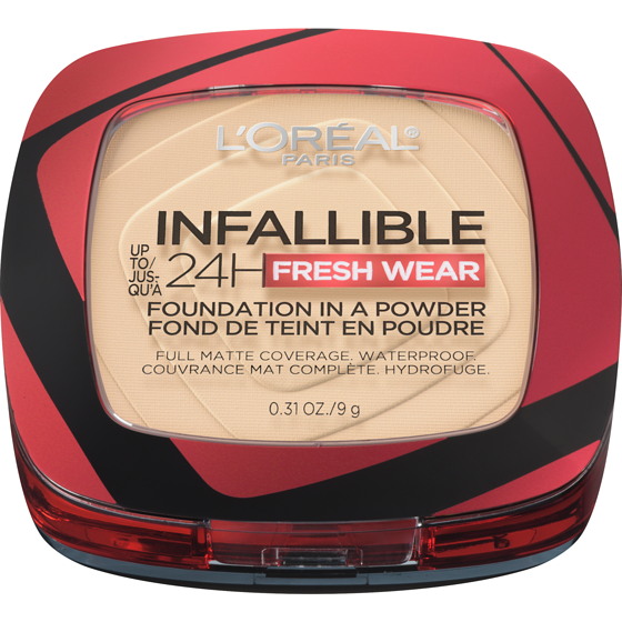 L'Oreal Paris Infallible 24H Fresh Wear In a Powder Foundation, Waterproof Matte Finish 9 g, $255.44/100g