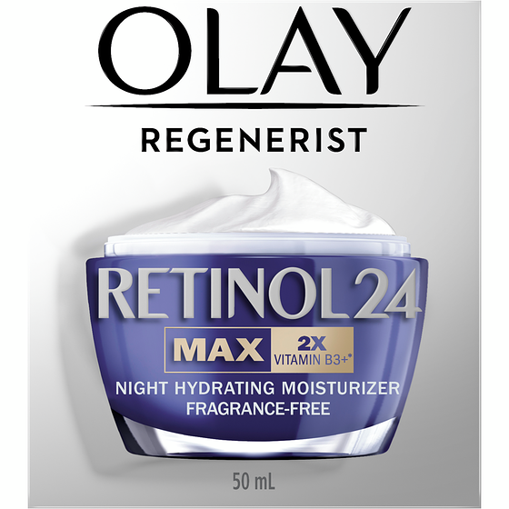 Olay Hydratant de nuit pour le visage Regenerist Retinol 24 MAX 40 ml, 108,73 $/100ml