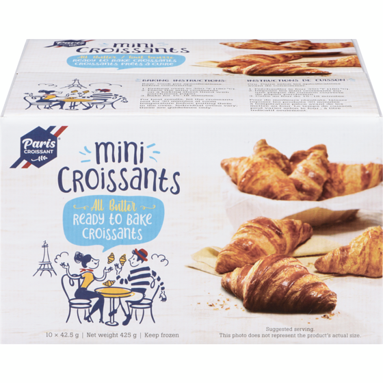 Bridor Mini Butter Croissants 425 g, $1.76/100g