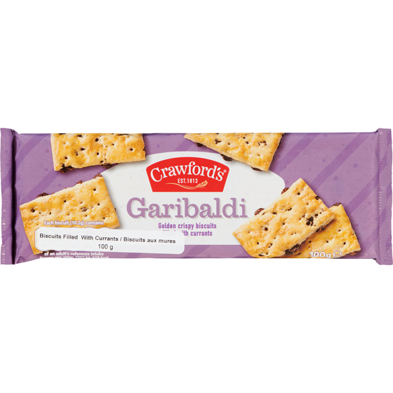 Crawford's Biscuits Filled With Currants 100 g, $2.99/100g