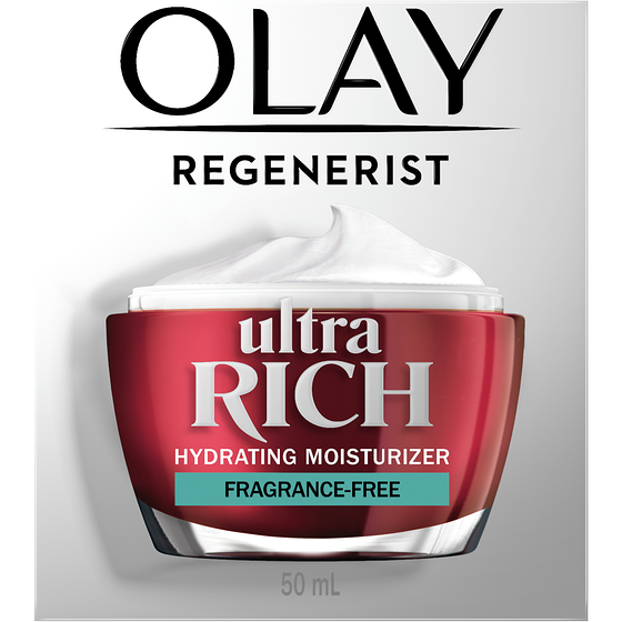 Olay Regenerist Ultra Rich Face Moisturizer, Fragrance-Free 48 g