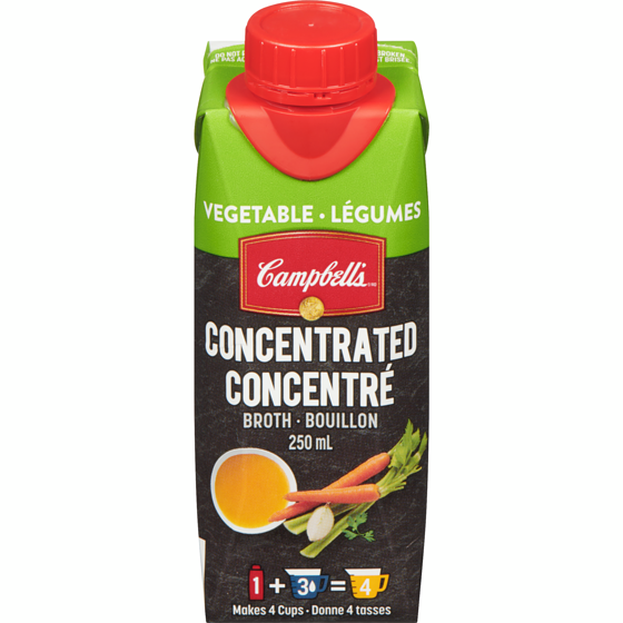 Campbell's Concentrated Vegetable Broth 250 ml, $0.70/100ml