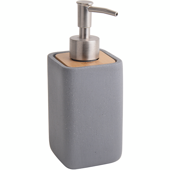 Life at Home Distributeur de savon en bambou, gris 1 ea, 8,00 $/1ch