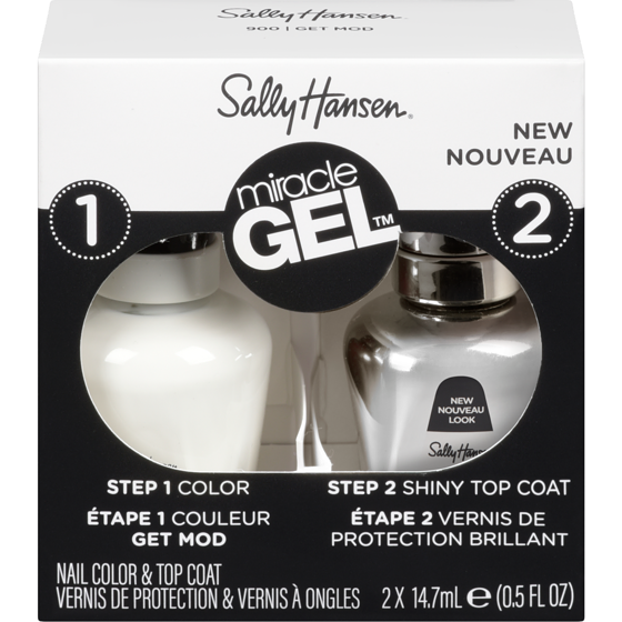 Sally Hansen Nail Color & Top Coat 900 Get Mod 14.7 ml, $149.59/100ml