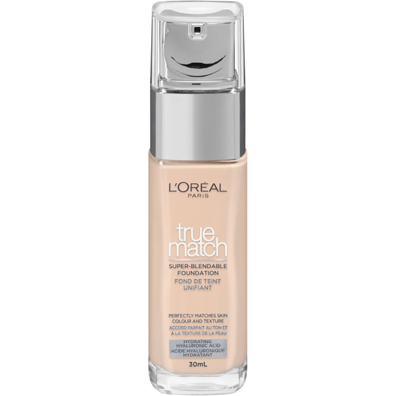 L'Oreal Paris Foundation with Hyaluronic Acid & Moisturizing Care 30 ml, $74.97/100ml