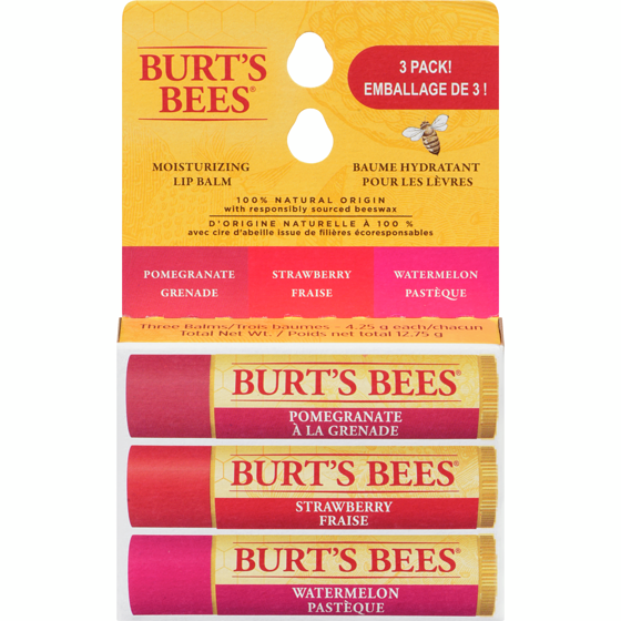 Burt's Bees Moisturizing Lip Balm 1 ea, $12.99/1ea
