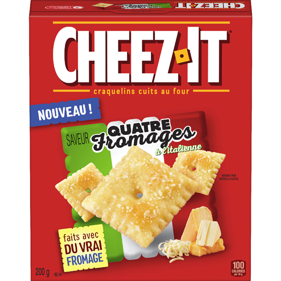 Cheez-It Chzit Ital Chse Crckr 200Gmx12 200 g, 2,00 $/100g