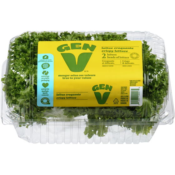 Gen V Frisee Lettuce 2-pack 200 g, $3.00/100g