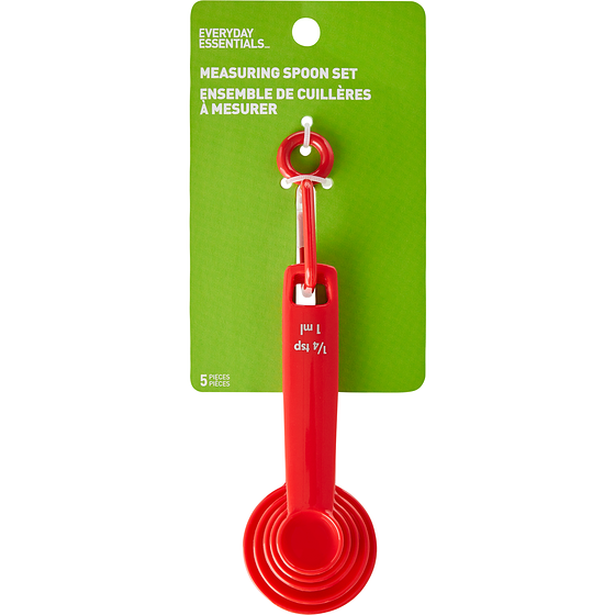 Everyday Essentials Measuring Spoon Set 1 ea, $3.00/1ea