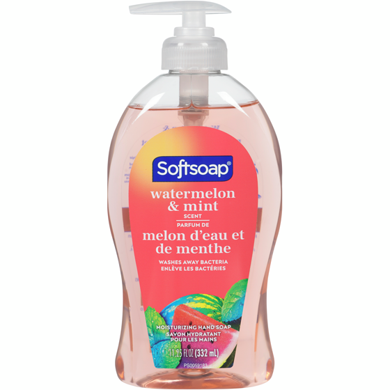 Softsoap Soap, Hydrating Liquid Hand Pump, Watermelon & Mint 332 ml, $1.35/100ml