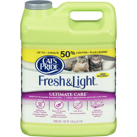 Cat’s Pride Lit Parf Jusq'A 50% Leg Cp F&L 3.86 kg, 0,47 $/100g