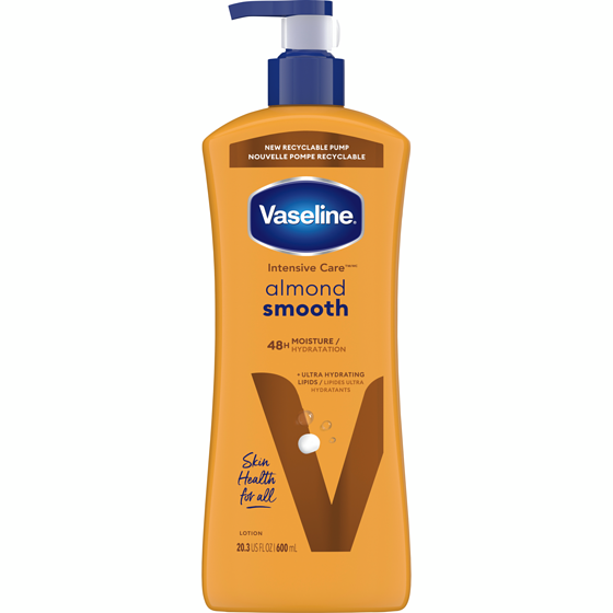 Vaseline Lotion corporelle  48H hydratation 600 ml, 1,58 $/100ml