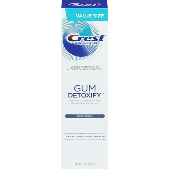 Crest Gum Detoxify Deep Clean Toothpaste 110 ml, $8.63/100ml
