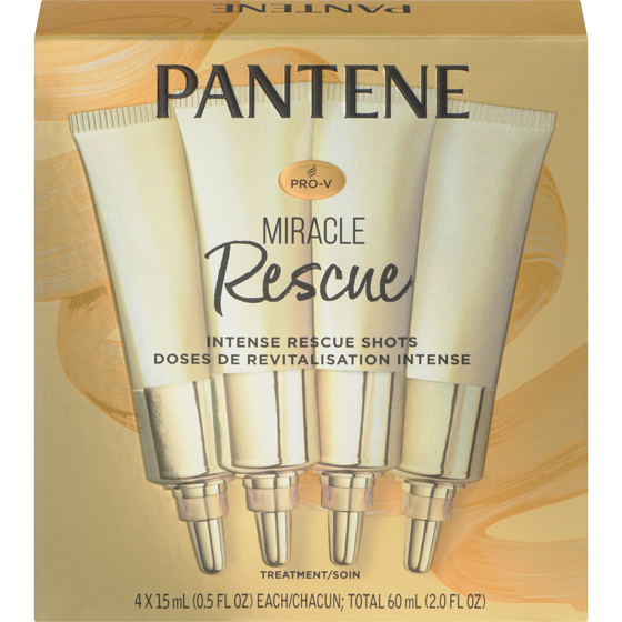Pantene Miracle Intense Rescue Shots Dry Hair Treatment 60 ml, $16.65/100ml