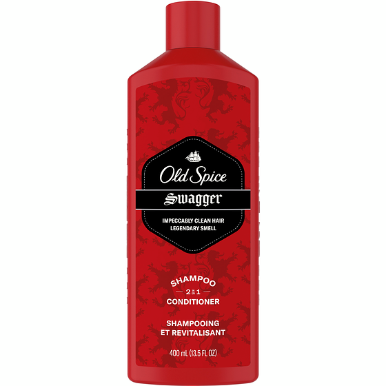 Old Spice Swagger 2in1 Shampoo & Conditioner for Men 400 ml, $2.37/100ml