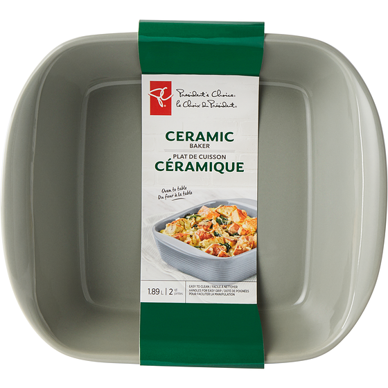 President's Choice Ceramic Baker  1 ea, $16.00/1ea