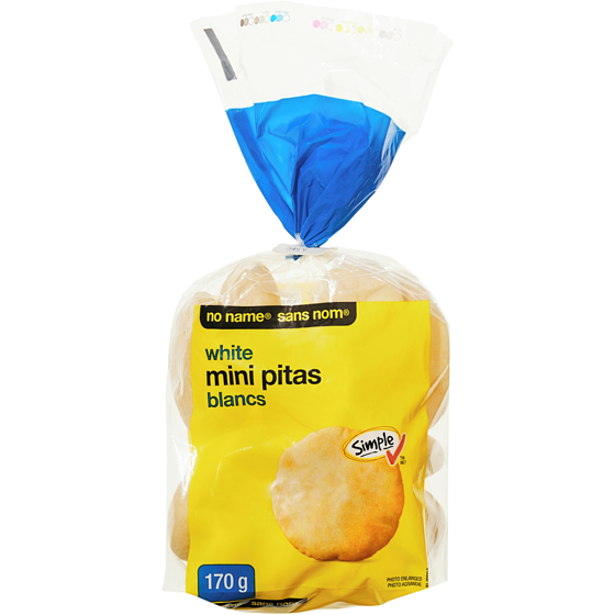 No Name Original Mini Pitas 170 g, $1.46/100g