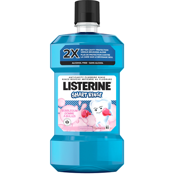 Listerine Smart Rinse Bubble Gum 500 ml, $1.50/100ml