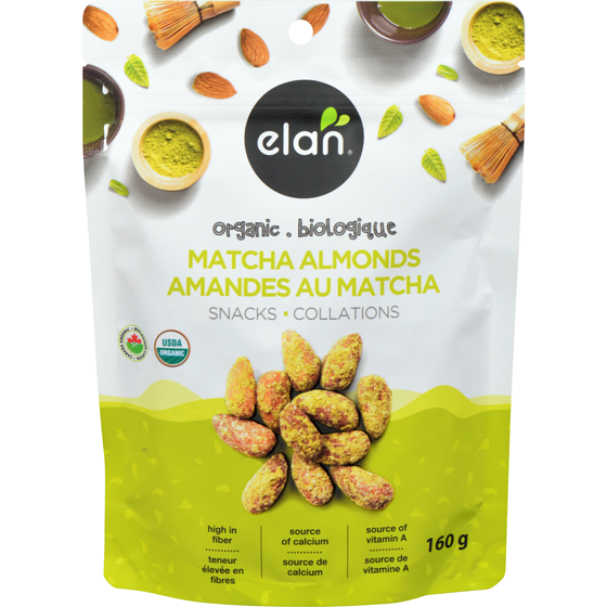 Elan Matcha Amandes Bio 160 g, 4,99 $/100g