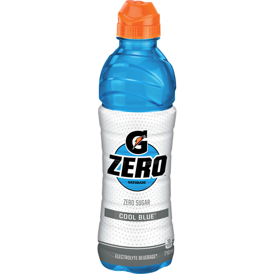 スポーツドリンク Gatorade Zero Cool Blue Sports Drink - 710 ml | Valumart