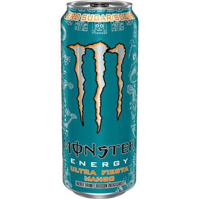 Monster Energy Ultra Fiesta 473 ml, 0,53 $/100ml