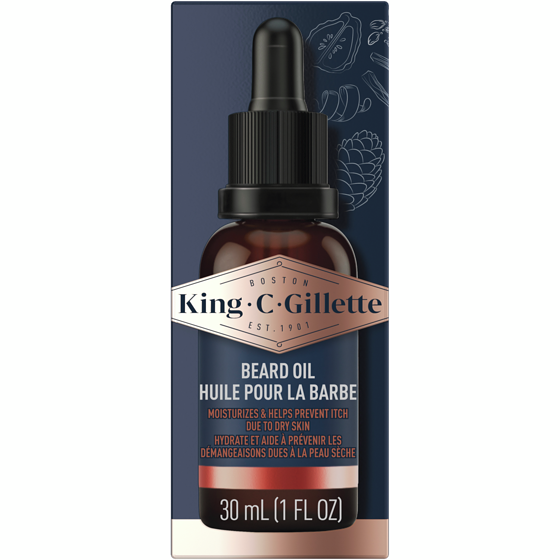 Gillette King C. Beard Oil with argan oil for a smooth, soft beard 30 ml, $74.97/100ml