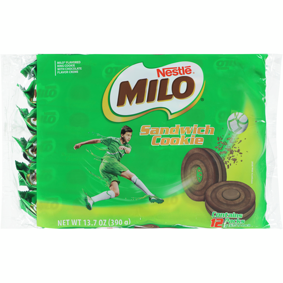 Nestlé Milo Anillos Cookies (Rings) 390 g, $1.41/100g