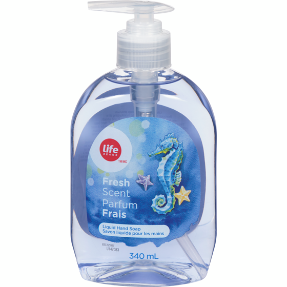 Life Savon pour les mains, aquarium 340 ml, 0,88 $/100ml
