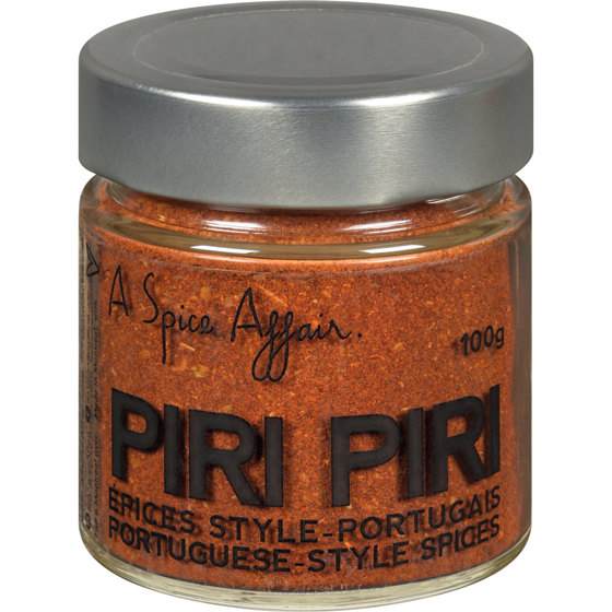 A Spice Affair Épices Piri Piri 100 g, 9,99 $/100g