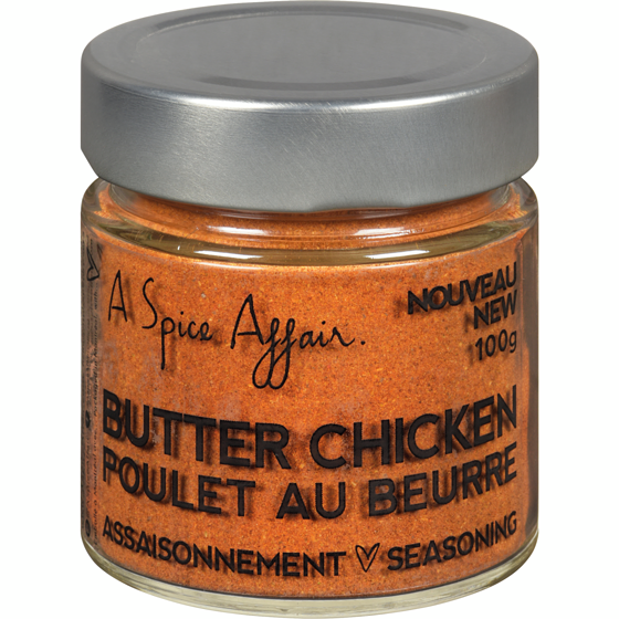 A Spice Affair Assaisonnement pour poulet au beurre, 100 g 100 g, 9,99 $/100g