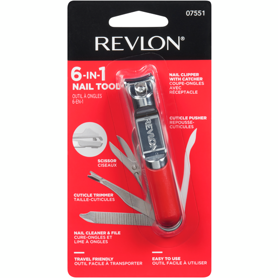 Revlon 6-in-1 Nail Tool, All-in-One Travel Tool 1 ea, $11.99/1ea