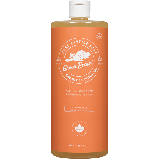 Green Beaver Zesty Orange All Purpose Soap  990 ml, $2.07/100ml