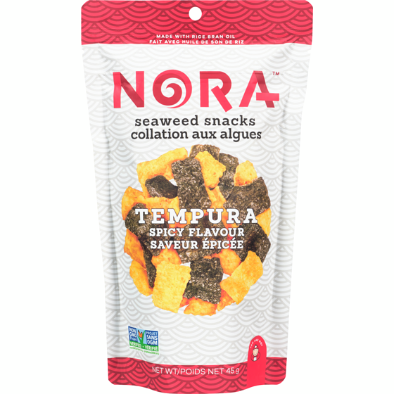 Nora Tempura Spicy Flavour Seaweed Snacks 45 g, $15.09/100g
